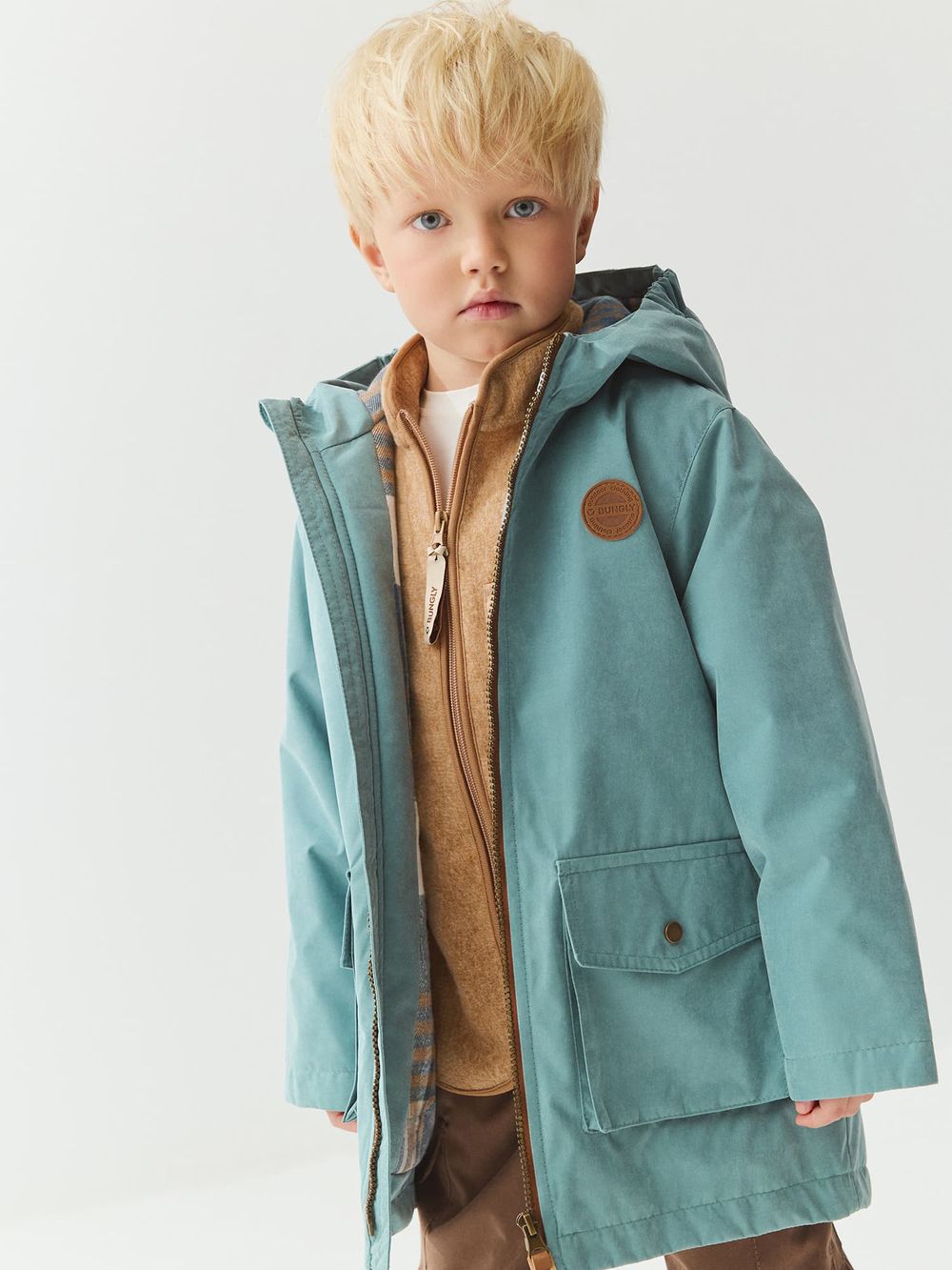 Парка демисезонная "Море"