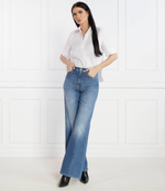 Блузка DONDUP - made in Italy - белый(DC348 PF0010D XXX)