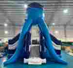 Надувной бассейн «Поймай осьминога» с водными модулями, 25*15*3,5 м