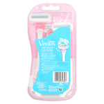 Gillette, Venus, для чувствительной кожи, 3 одноразовых бритвенных станка