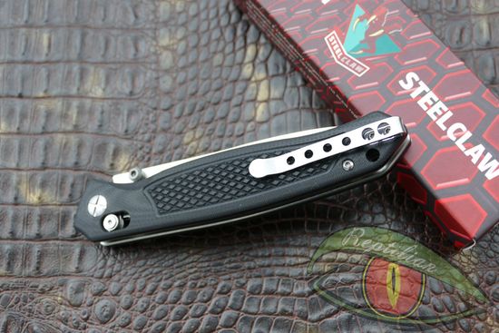 Складной нож Steelclaw ЁРШ-02 c клинком из стали D2, рукоять G10