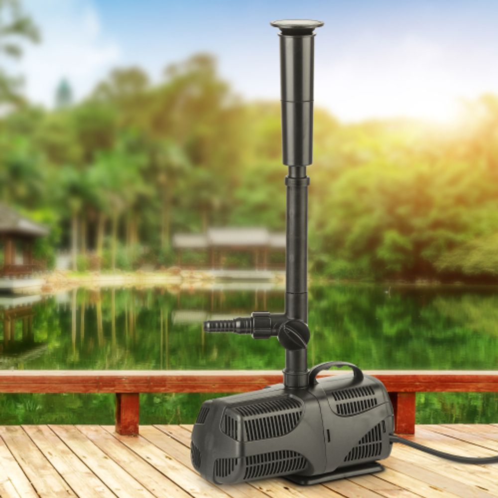 GANF01-02 GREEN APPLE насос для фонтана с насадками.Мощность 35 W Производительность 2000 л/ч Max. П | GREEN APPLE