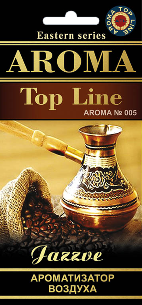 Ароматизатор для автомобиля AROMA TOP LINE №005 JAZZVE картон