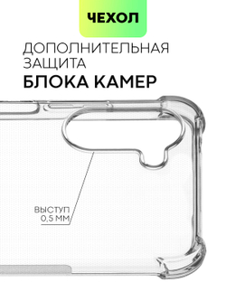 Чехол BROSCORP для realme 10 (арт. RM-10-HARD-TPU-TRANSPARENT)