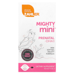 Zahler, Mighty Mini Prenatal + DHA, 100 мг, 90 мягких таблеток