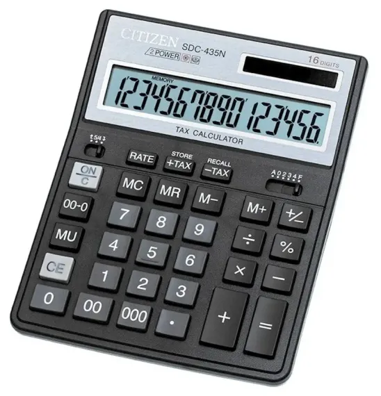 Kalkulyator \ Калькулятор SDC-435N