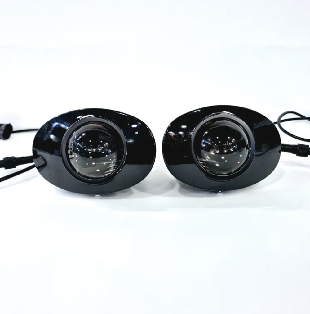 38 BI, - Б. Дальний / ПТФ BI-LED (J-38, ближний, дальний) би-линзы для Honda, светодиодные противотуманные фары (2 шт. / комплект)