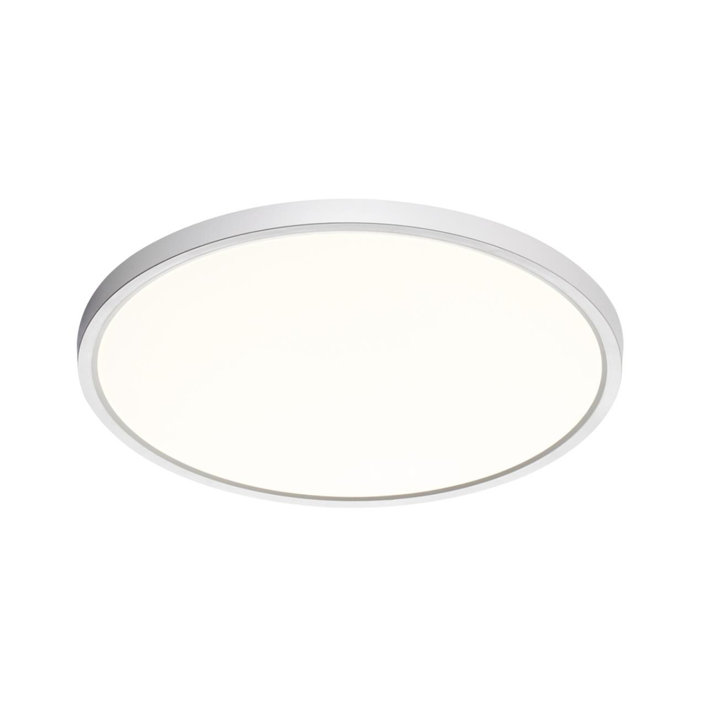 7659/32L MITRA LED SN 551 Светильник пластик/белый LED 32Вт 3000/4000K D400 IP40 ALFA WHITE