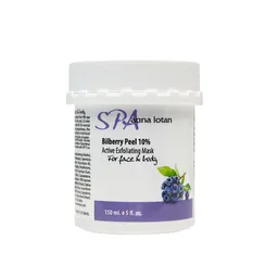 Черничный пилинг для лица и тела для всех типов кожи