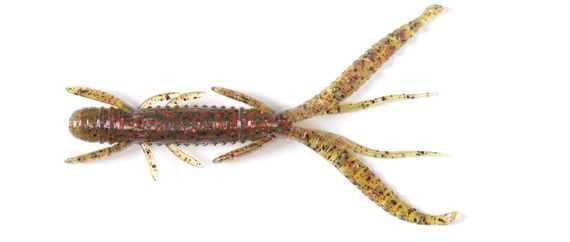 Виброхвосты съедобные LJ Pro Series HOGY SHRIMP 2,2in (5,6 см), цв. PA03, 10 шт.