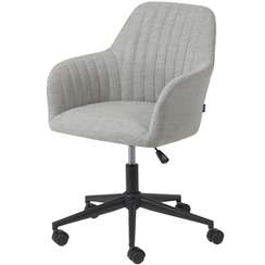 Рабочее кресло на колесиках Madina светло-серое