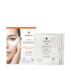 Eye Contour Patches Sesderma  - Патчи для контура вокруг глаз с витамином С (1 упаковка х 5 шт.)