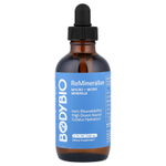 BodyBio, Remineralize, макро- и микроминералы, 118 мл (4 жидк. Унции)