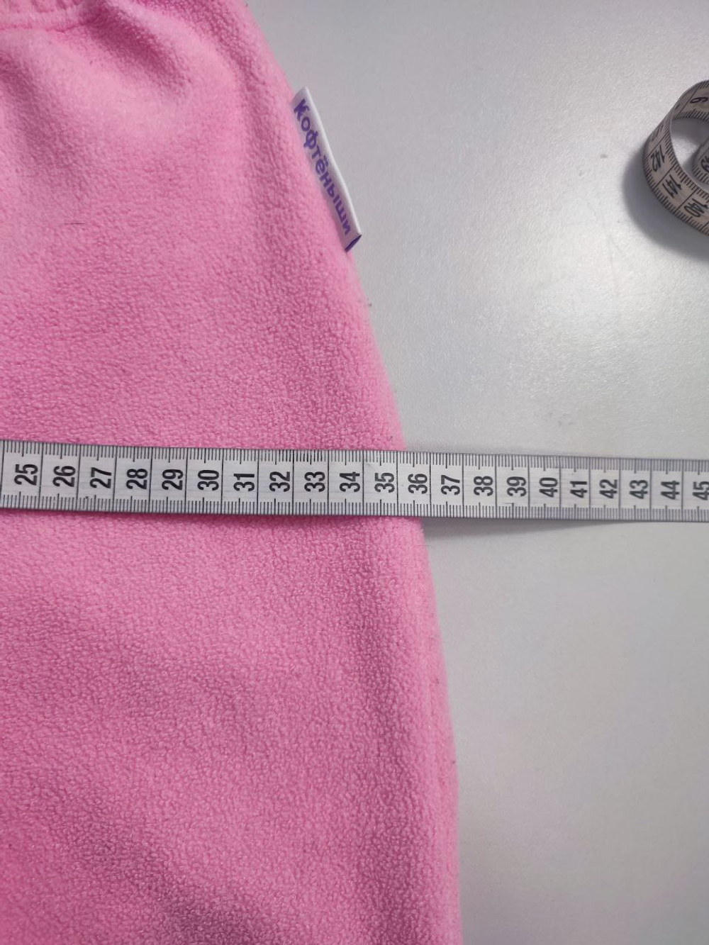 Брюки "Кофтёныши" флисовые  на 6 лет