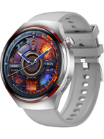 Смарт часы PARASMART Space 4Pro (силиконовый ремешок, серебристый)