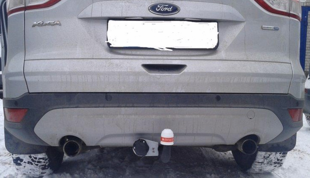Фаркоп Ford Kuga 2008-2013, 2013-2019, условно-съемный,(без электрики) Трейлер.6041