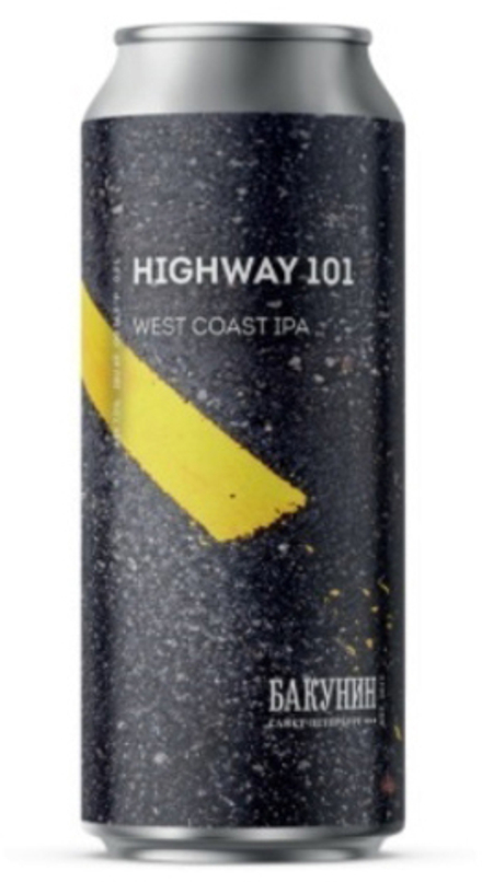 Пиво Бакунин Хайвэй 101 / Bakunin Highway 101 0.5 - банка