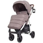 Коляска детская "VEGA Trends" RA057 Lines brown (2021)