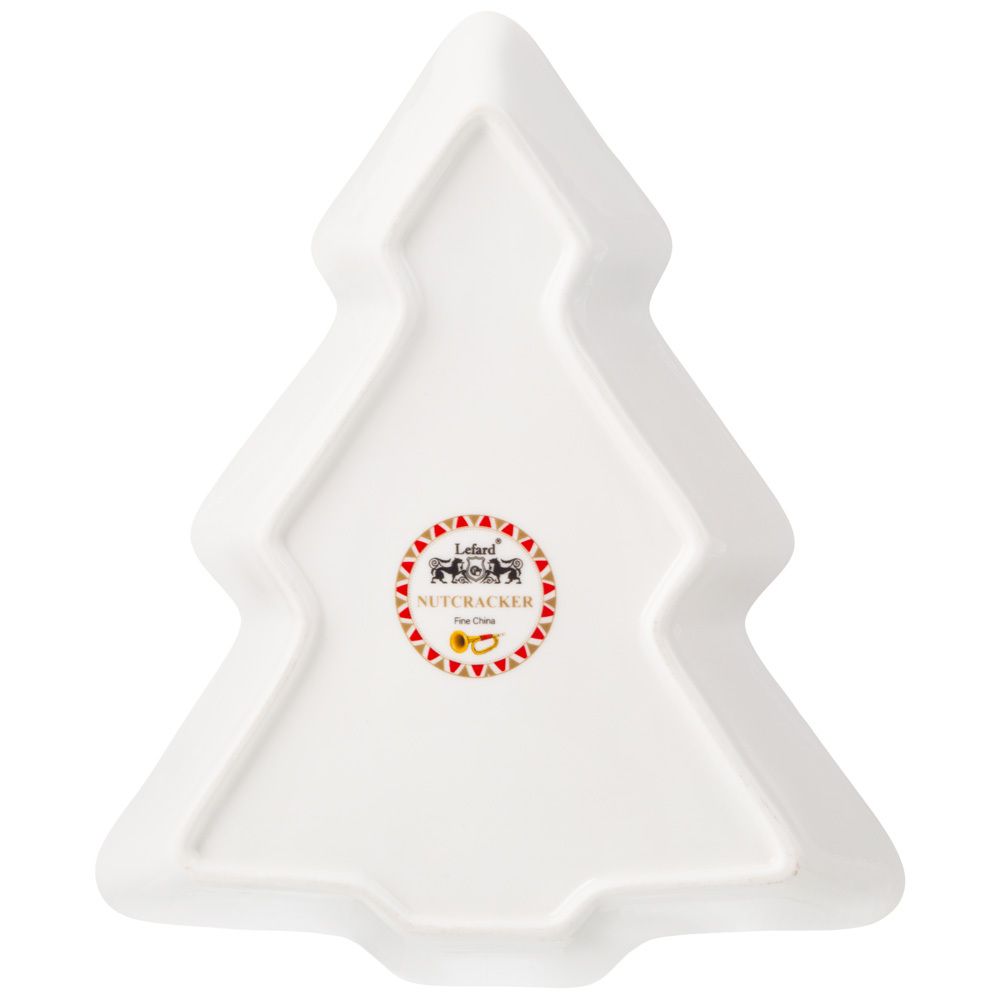 БЛЮДО-ЕЛКА LEFARD "ЩЕЛКУНЧИК" 25*21*4 СМ (КОР=8ШТ.)