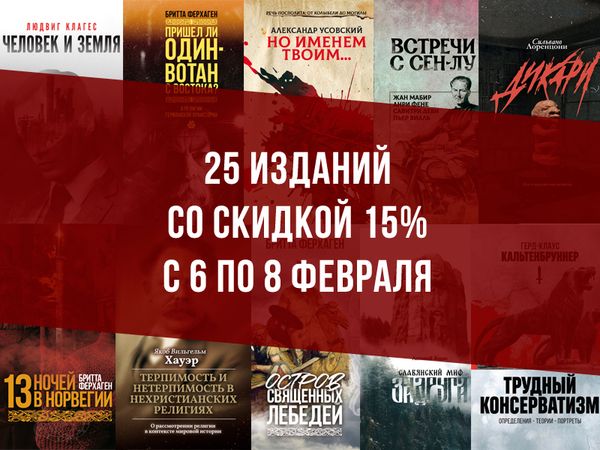 Только 3 дня с 6 по 8 февраля включительно скидка 15% на 25 позиций.