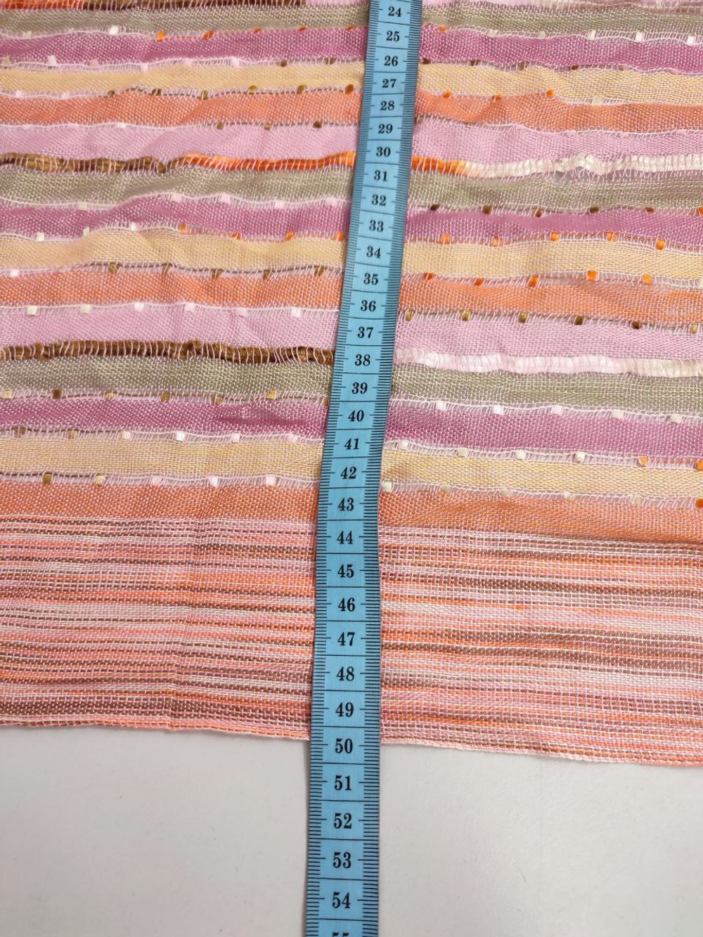 Шарф с бахромой