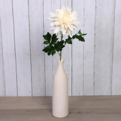 Цветок искусственный «Natur» 65см Георгин персиковый