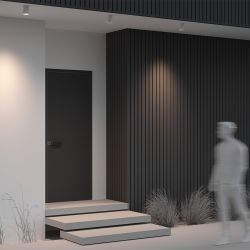 Уличный потолочный светодиодный светильник Maytoni   O500CL-L10W3K