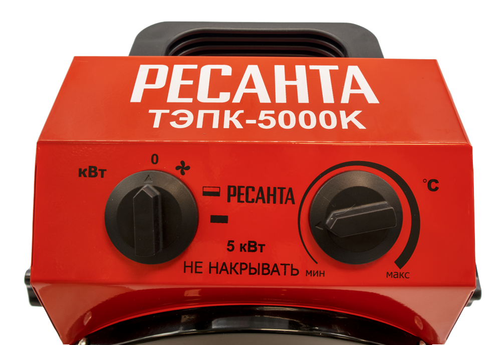 Электрическая тепловая пушка РЕСАНТА ТЭПК-5000K - [5 кВт / 380В]