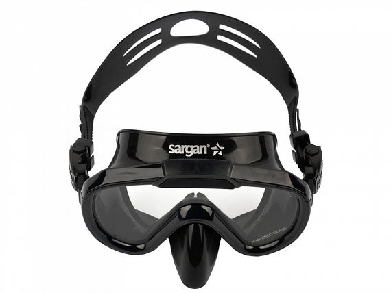 Маска Sargan Дайва черный/черный
