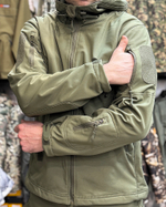 Демисезонный костюм СофтШелл "Олива"