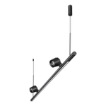 359309 OVER NT24 288 черный Светильник подвесной диммируемый (сенсер) IP20 LED 14W+14W 4000K 220-240V FERMO