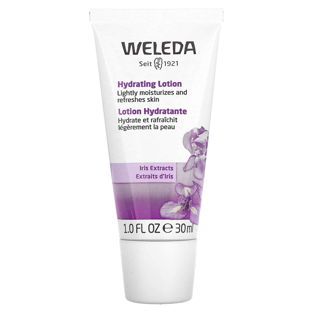 Weleda, Увлажняющий лосьон, экстракты ириса, 30 мл (1 жидк. унц.)