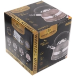 Чайник из нержавеющей стали 3,5л «Грация» со свистком, шоколад