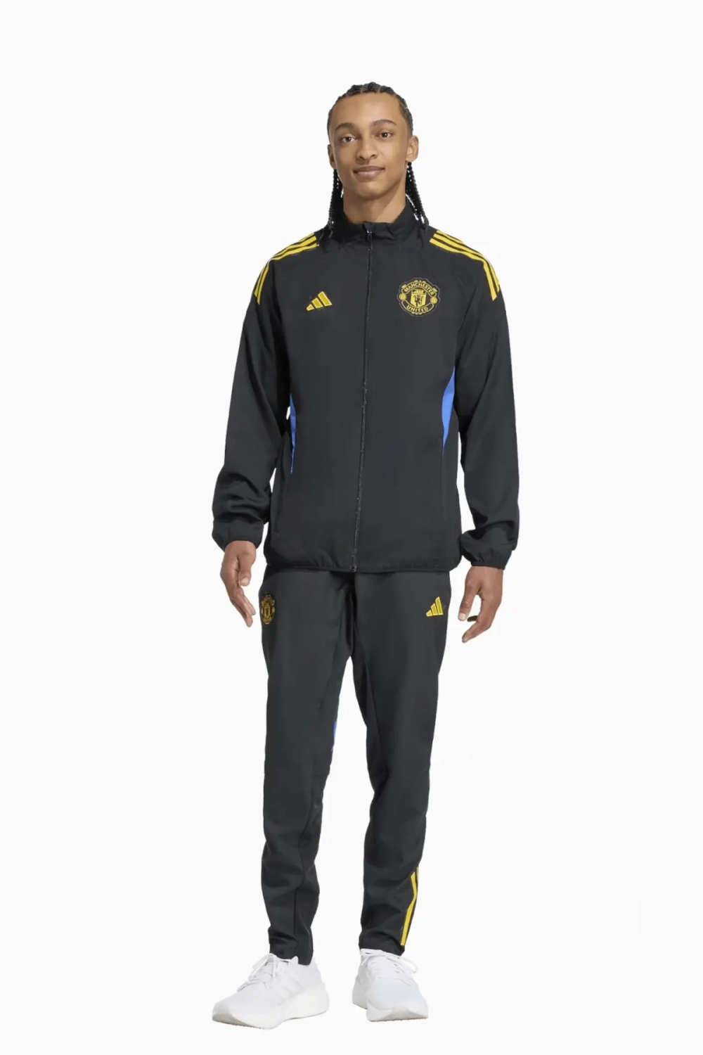 Ветровка adidas Manchester United 25/26 Competition Presentation - черный