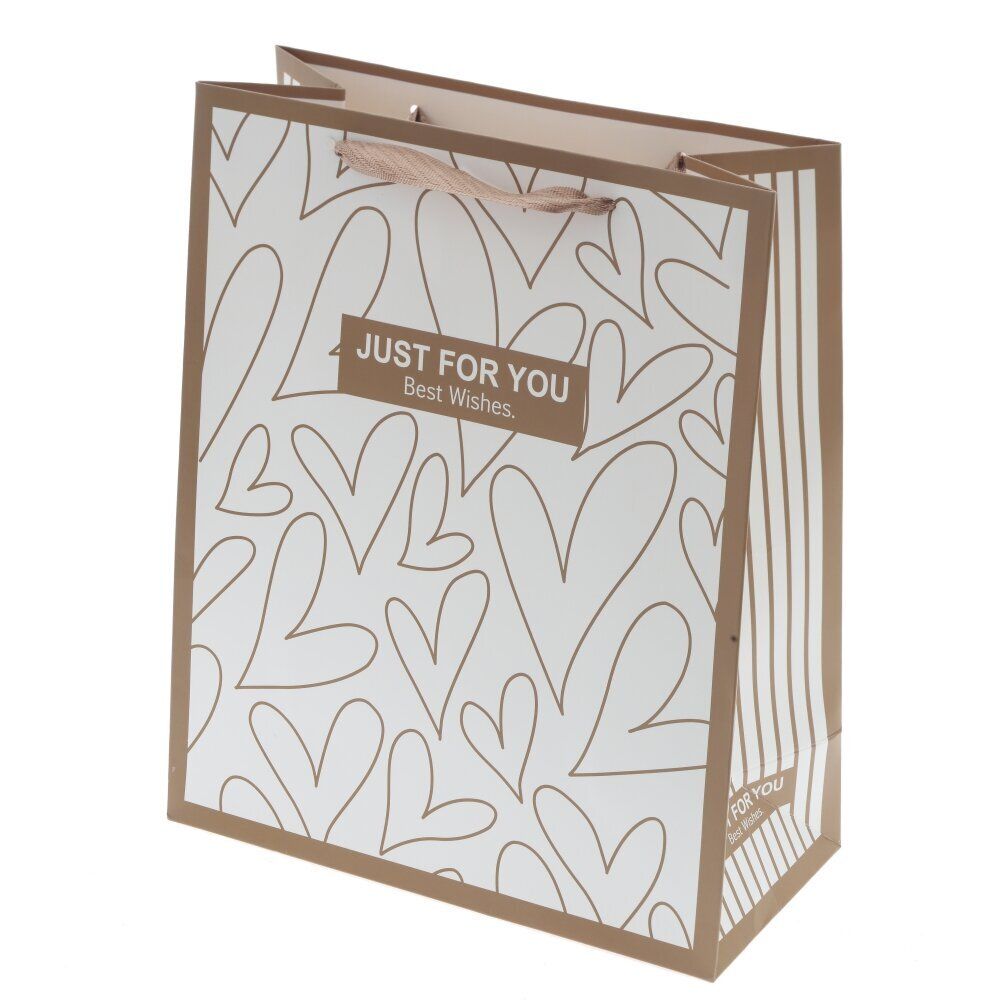 GAEM Пакет подарочный M (бумага 230г/м2, блок микс 12шт), L26 W10 H32 см, 4в.