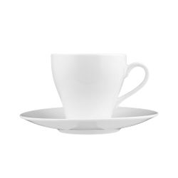 Чайная пара 275 мл белая d 9 см h9 см фарфор P.L. Proff Cuisine [4]