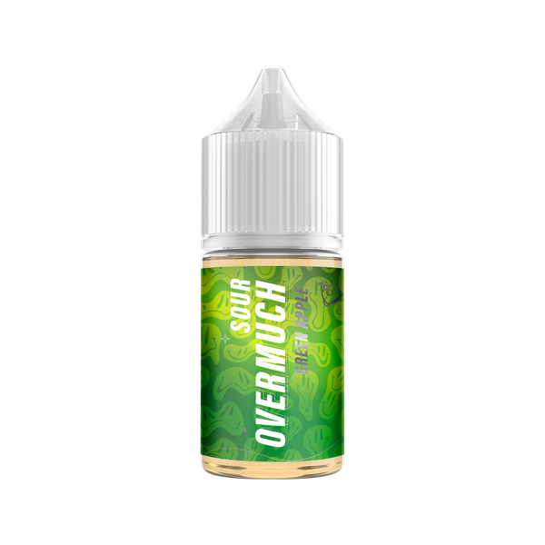 Купить Overmuch Sour Salt 30 мл - Green Apple (Strong)