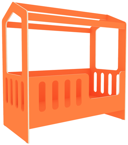 Сказочный домик КарИВи ДС-1 80x160 Оранжевый