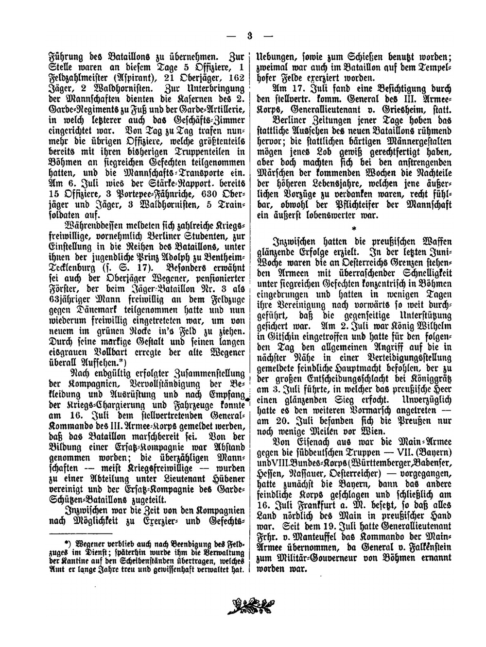 Geschichte Des Lauenburgischen Jäger-Bataillons Nr. 9. (1866 bis 1897) | S.Von Ziegner