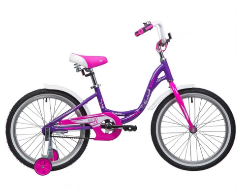 Велосипед NOVATRACK 20" ANGEL, фиолетовый