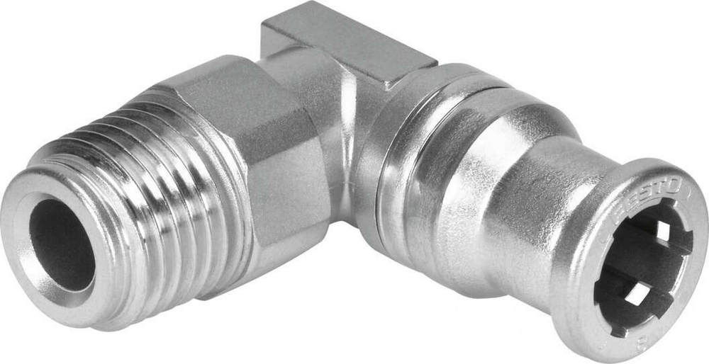 Штуцер цанговый угловой Festo CRQSL-3/8-10