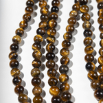 Тигровый глаз натуральный, 8,1мм, шар
