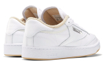 JJJJound x Reebok Club C synthetic leather fabric lightweight wear-resistant low-top sneakers for men and women the same style white