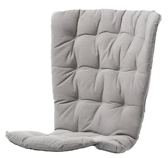 Уличное кресло Folio антрацит с серой подушкой