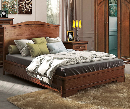 SILVIA Кровать КР1 (б/изножья) (б/рамы кроватной)