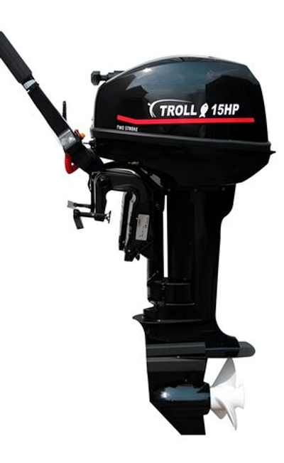 2х-тактный лодочныи? мотор TROLL T 15 S
