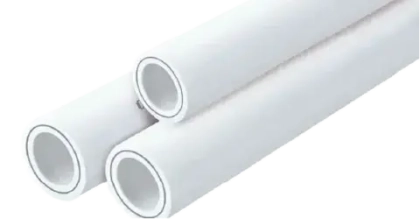 Труба полипропиленовая армированная стекловолокном PP-R (PPRC) бел Дн 63х8,6 Ру20 SDR7,4