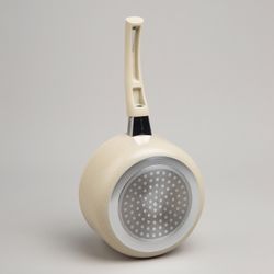 КОВШИК AGNESS АНТИП. ПОКР. РУЧКА SOFT TOUCH И СТЕКЛ. КРЫШКОЙ 1000 МЛ 14*7 СМ