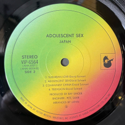 Винтажная виниловая пластинка LP Japan Adolescent Sex (Japan 1978) (Obi) Suburban Love