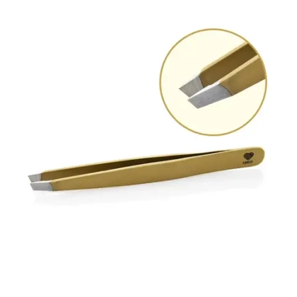 Пинцет для бровей цветной Lovely Citrine